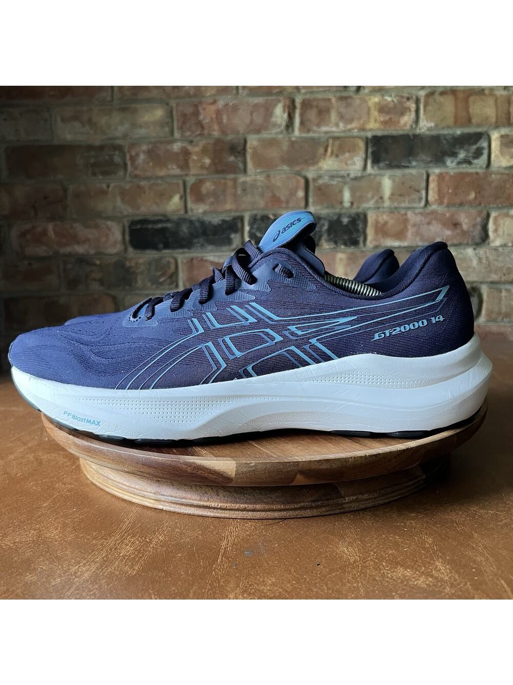 Asics GT-2000 14 Mens 12.5 Blue FF Blast Max Cushioned Running Shoes Sneakers